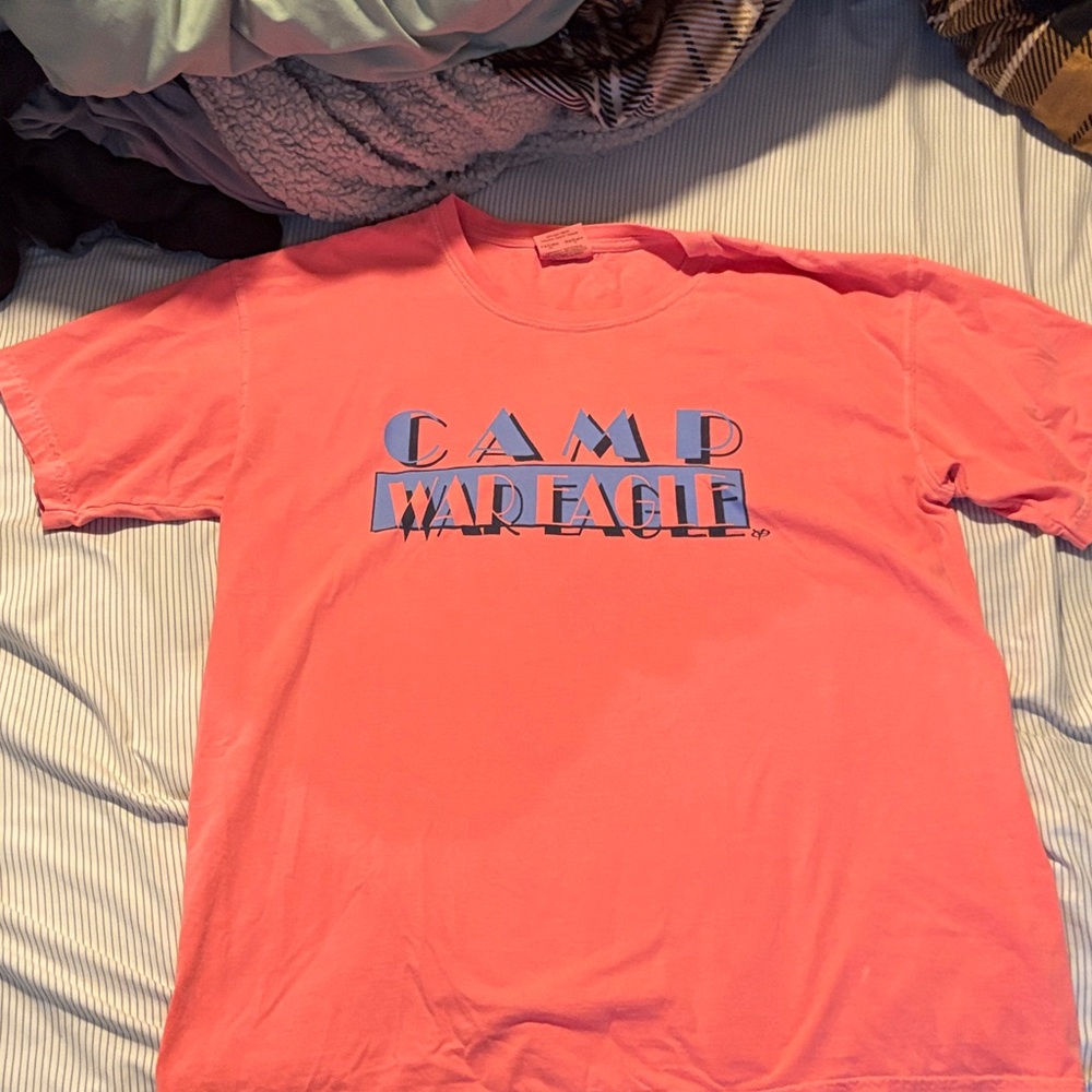 Camp War Eagle Kids T-Shirt - Pink